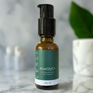 Lexli Glycolic Acid Facial Exfoliator - 6% Glycolic Acid, 10% Vitamin C